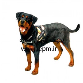 قلاده تنی سگ مدل Police Dog کد 12